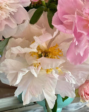 Load image into Gallery viewer, 21/5/20 Peony, Sweet William &amp; Alstroemeria Bouquet 100% British grown blooms