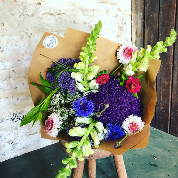19/6/20 British  Flower Week Summer flower Bouquet 100% British grown blooms